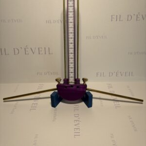 Antenne de Lecher Mauve Métallique fabriqué au Québec