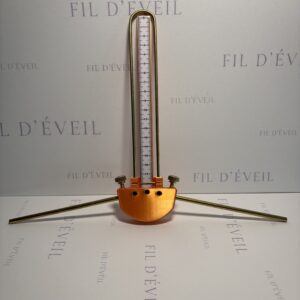 Antenne de Lecher Orange Métallique fabriquée au Québec