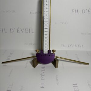 Antenne de Lecher Mauve Métallique fabriqué au Québec